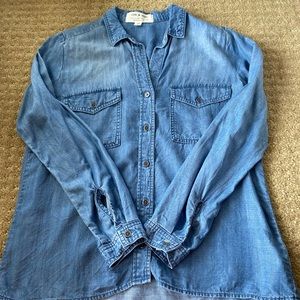 Anthropologie denim button down